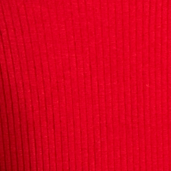 NWT Reformation Formosa Cherry Red Knit Dress - Sz M - Picture 6 of 9